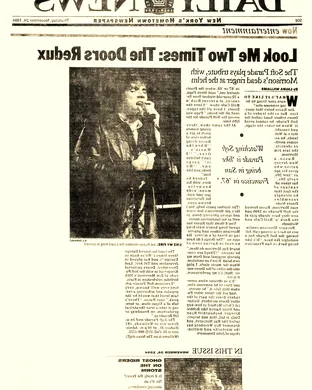 The Soft Parade - A Tribute To The Doors New York